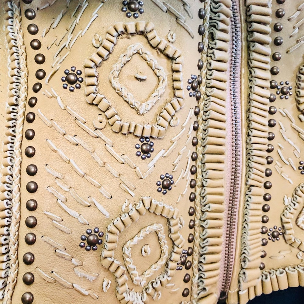 Double D Ranch Leather Jacket - Rare - Picture 12 of 16